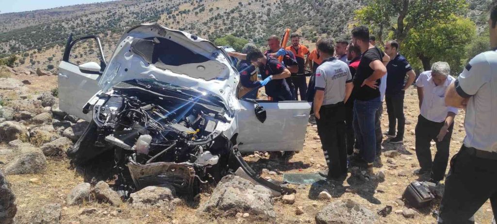 Kontrolden çıkan araç şarampole uçtu: 1 yaralı