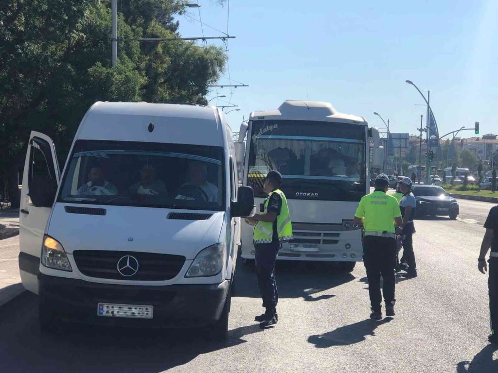 Malatya’da toplu taşımada denetim