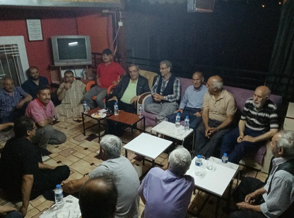 Reşat Erdoğan, Yıldıztepe Mahallesi’ndeki vatandaşlarla buluştu