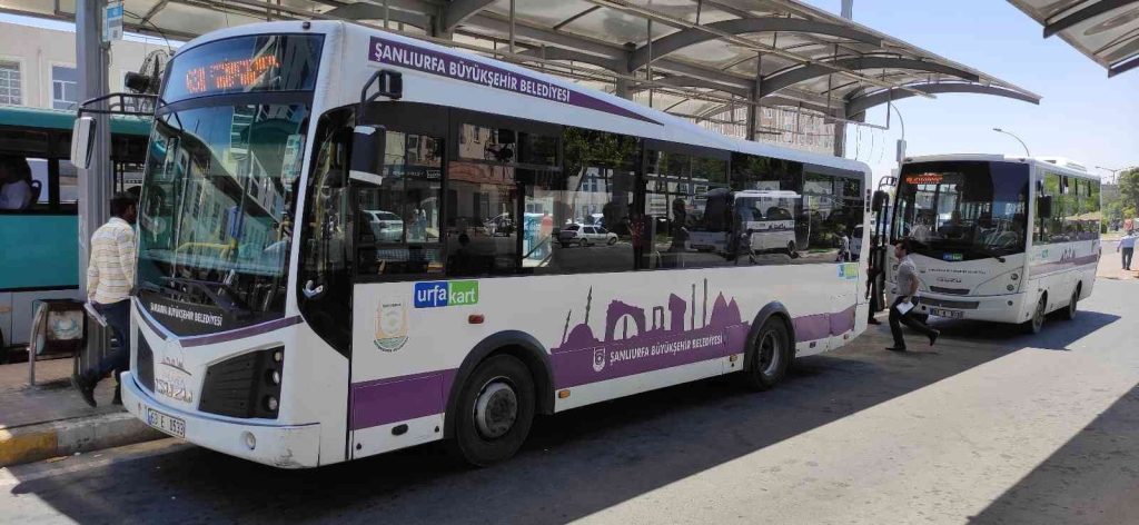 Şanlıurfa’da bayramda toplu taşıma ücretsiz
