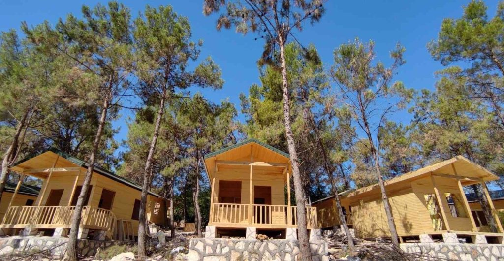 Şanlıurfa’da bungalov evler turizme kazandırılıyor