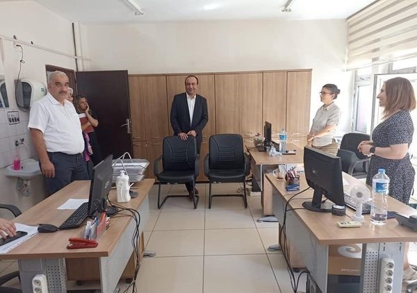 Yeni müdür Berk’ten denetimlere devam