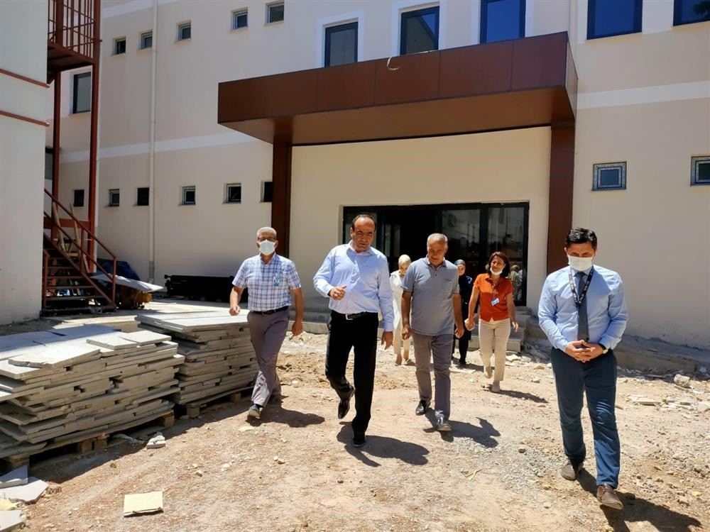 Yeni sağlık müdürü Erhan Berk’ten ilçelere denetim