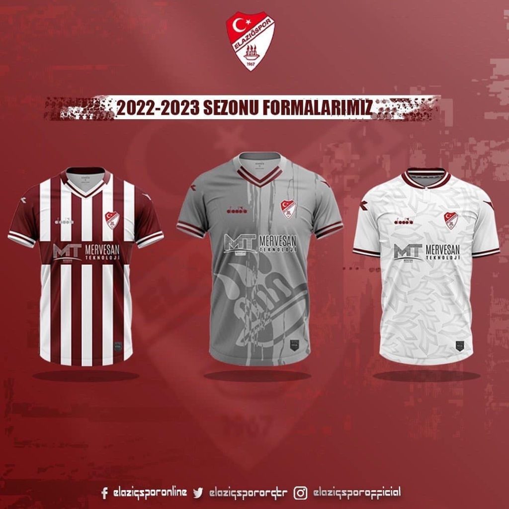 ES Elazığspor’un yeni sezon formalarına beğeni yağdı