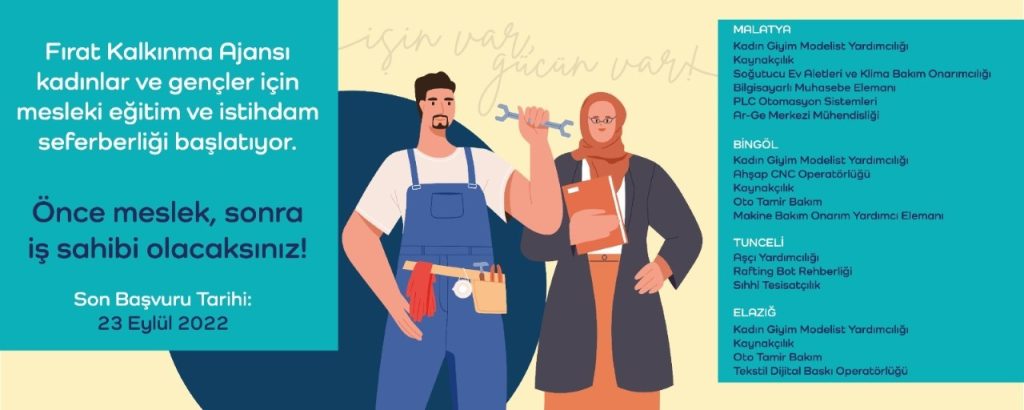 Fırat Kalkınma Ajansı’ndan istihdam seferberliği