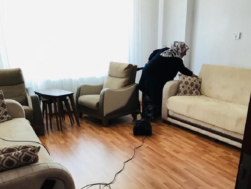 Kayapınar Belediyesi tarafından 213 kişiye evde bakım hizmeti