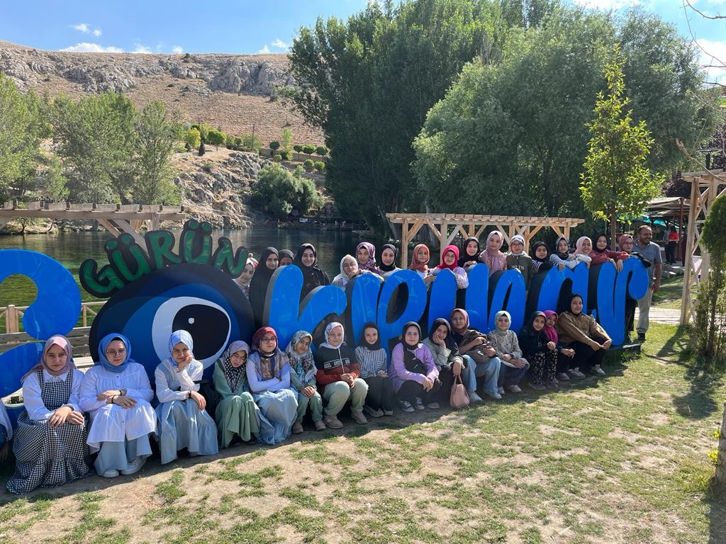 Kur’an Kursu öğrencileri stres attı