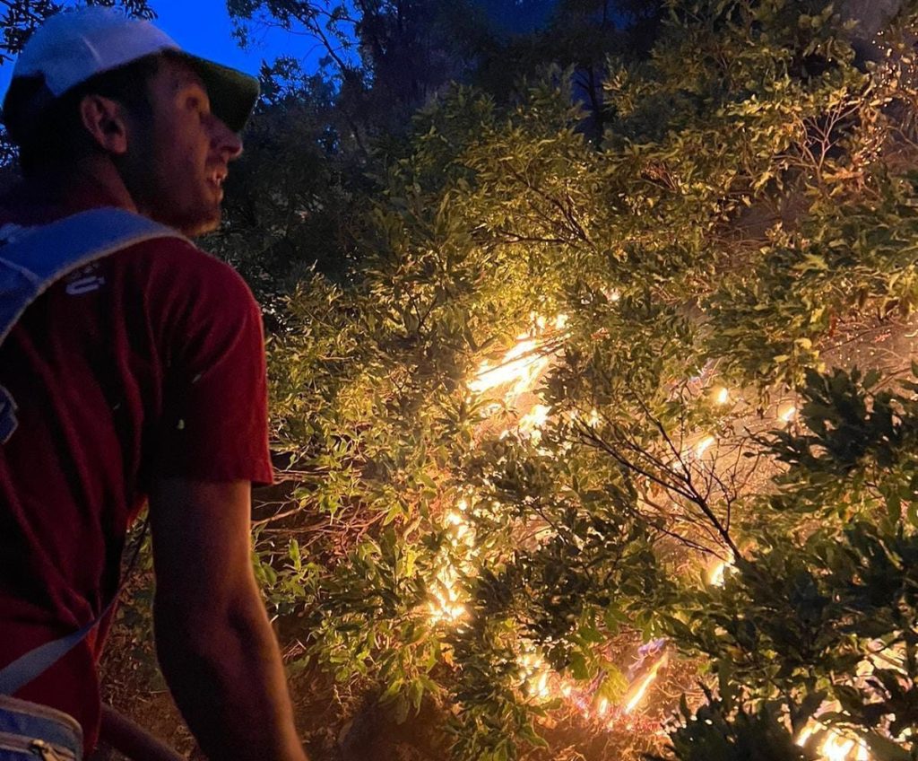 Tunceli’deki örtü yangını kontrol altına alındı