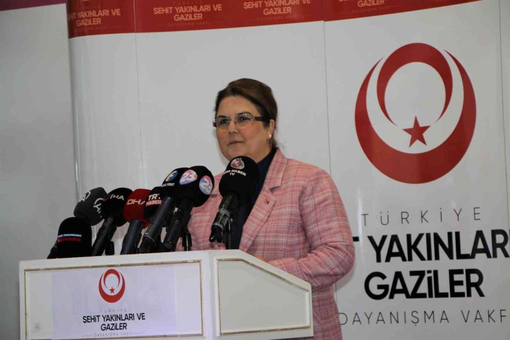 Aile ve Sosyal Hizmetler Bakanı Yanık: “PKK ve türevlerine karşı Türkiye’nin kayıtsız kalması beklenemez”