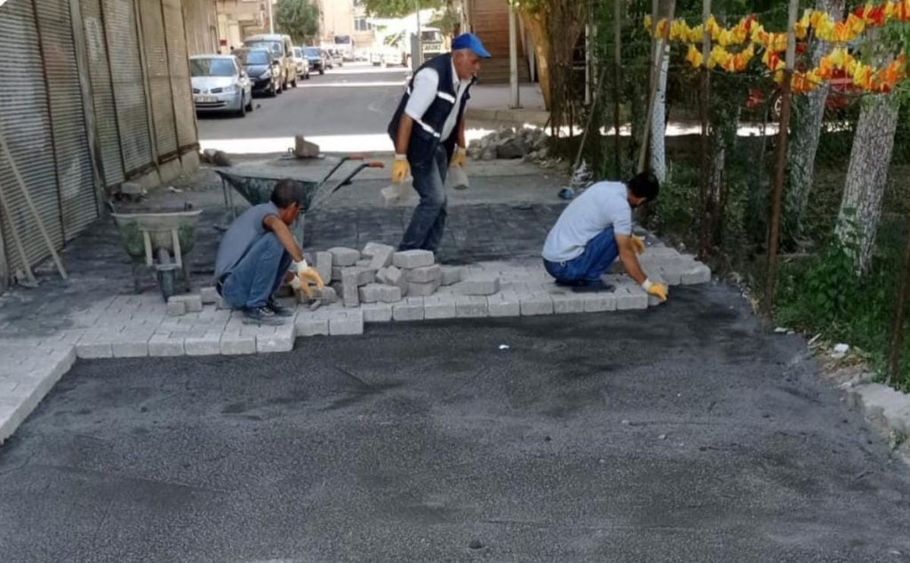 Bağlar Belediyesi Çalışıyor