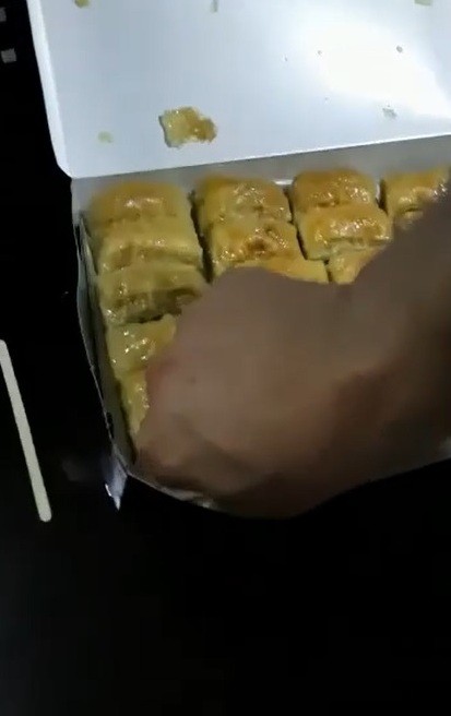 Baklava arasında uyuşturucu sevkiyatına polis darbesi