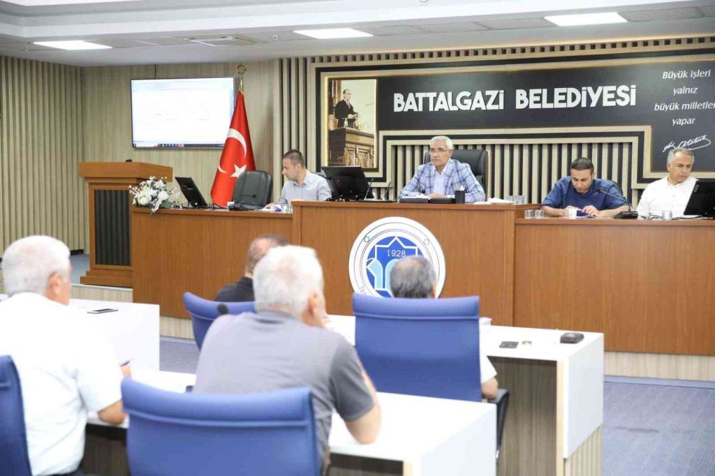 Battalgazi Belediyesi eylül ayı meclis toplantısı tamamlandı
