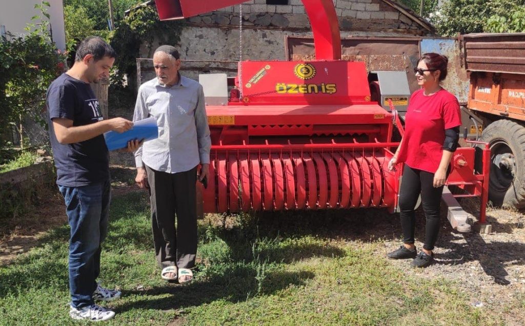 Çiftçilerin makineleri kontrol edildi
