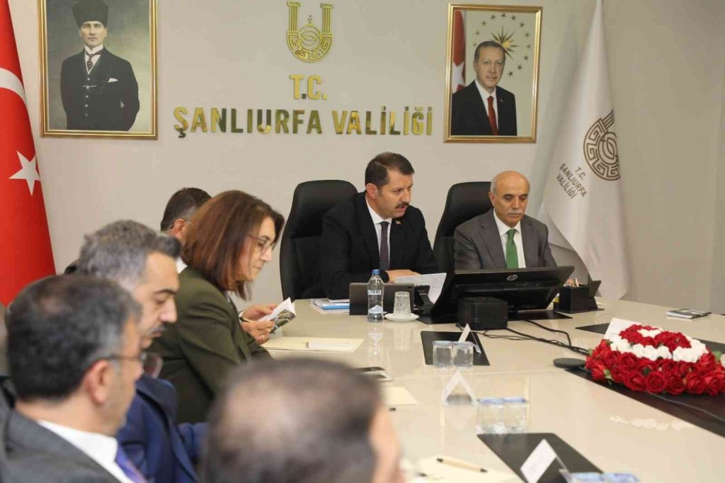 DSİ’nin Şanlıurfa’daki yatırımları değerlendirildi