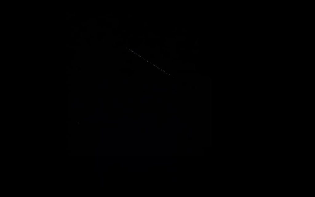 Elazığ semalarında ’Starlink’ uyduları görüldü