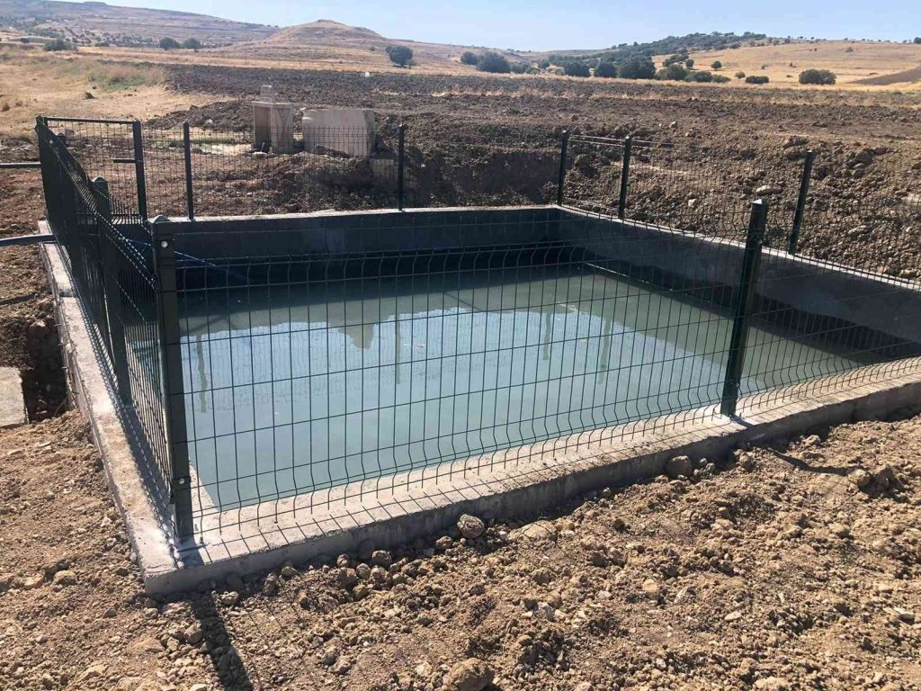 Elazığ’da 900 dönüm su ile buluştu