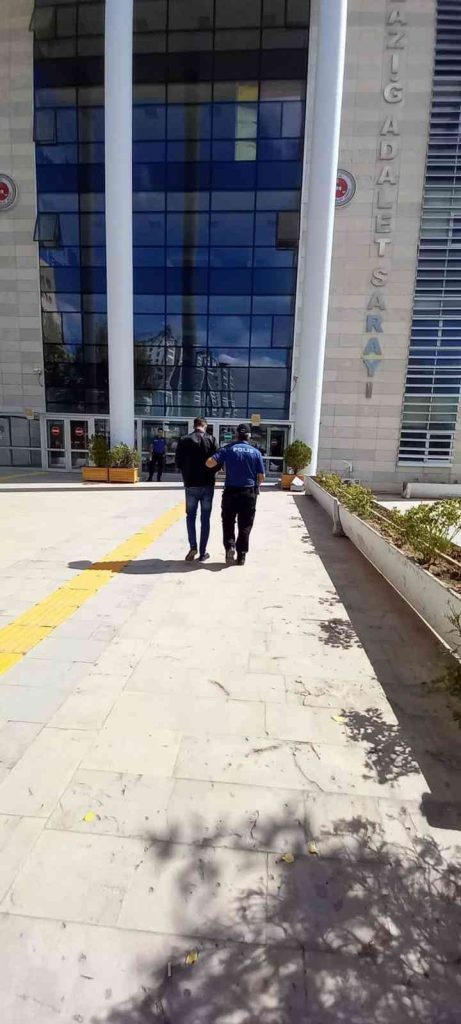 Elazığ’da akü hırsızı yakalandı