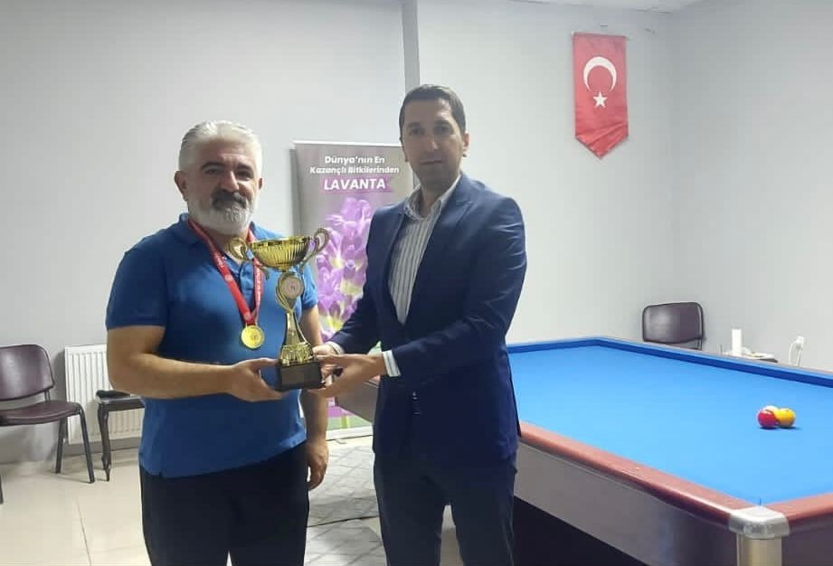 Elazığ’da Bilardo Şampiyonası sona erdi