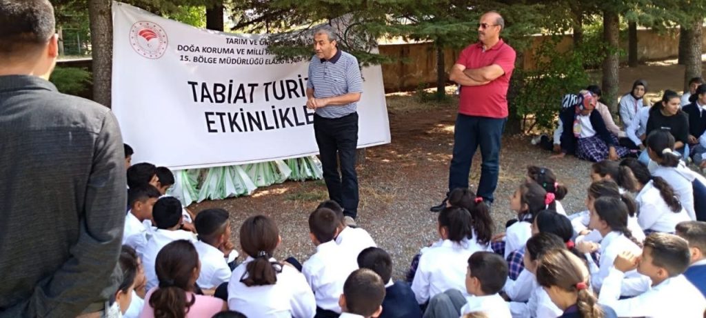 Elazığ’da öğrencilere yönelik tabiat eğitimi