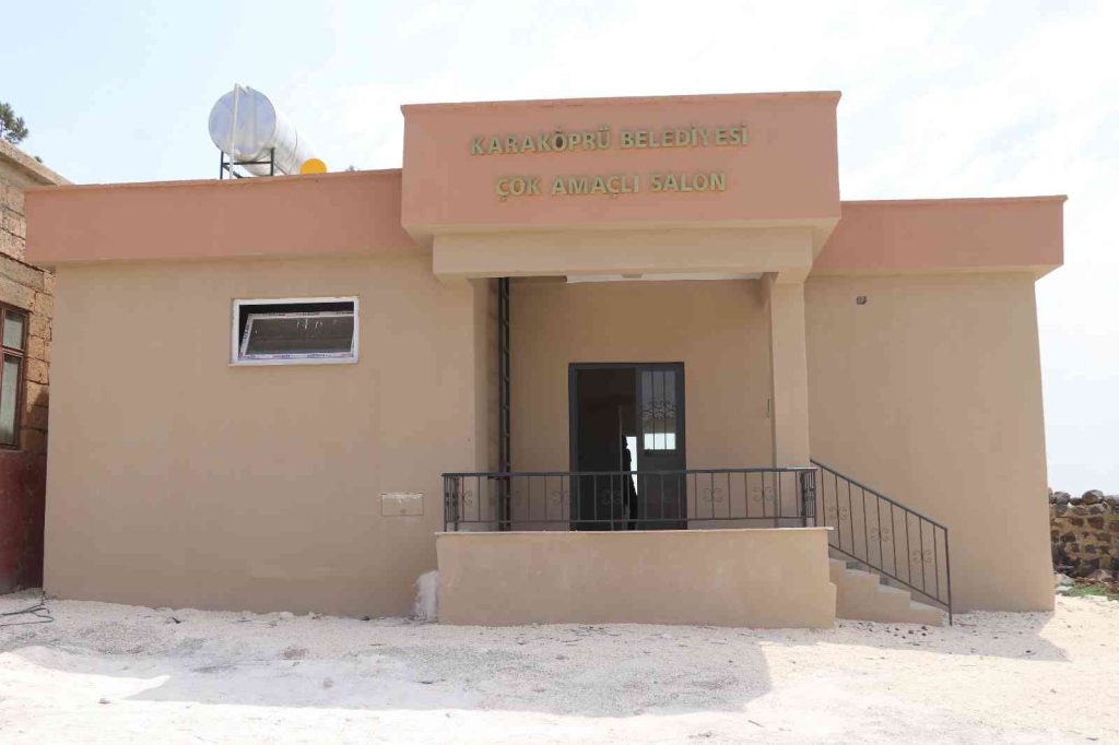 Karaköprü kırsalında kalıcı yatırımlar sürüyor