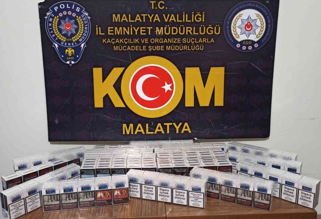 Malatya’da kaçakçılık operasyonu: 4 gözaltı