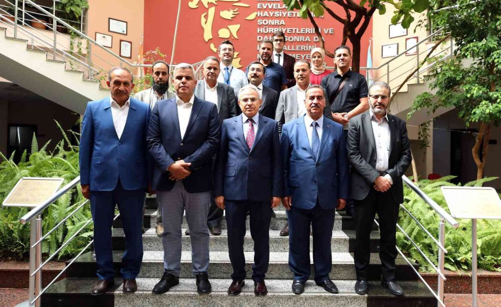 Rektör Özaydın’a Libya’dan ziyaret