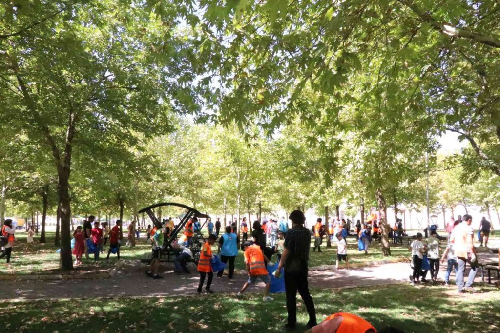 Şanlıurfa’da Dünya Temizlik Günü renkli görüntülere sahne oldu