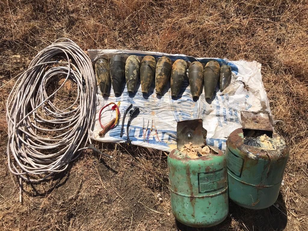 Tunceli’de EYP düzeneği ve TNT patlayıcı ele geçirildi