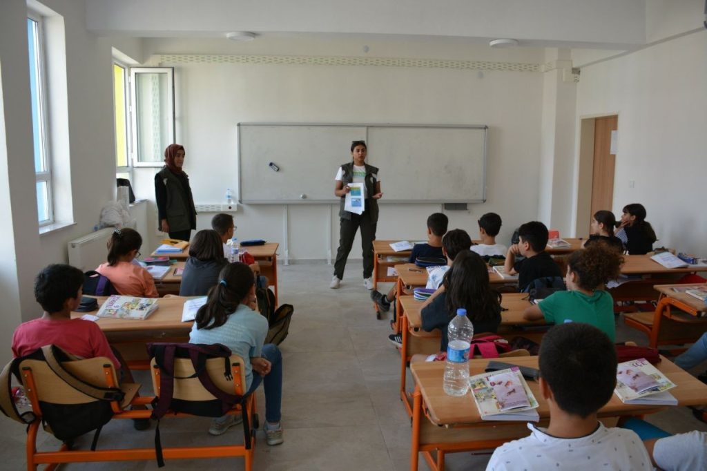 Tunceli’de öğrencilere yaban hayatı eğitimi