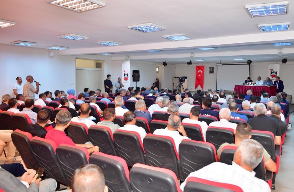 Vali Su, Bağlar ilçesinde muhtarlarla bir araya geldi