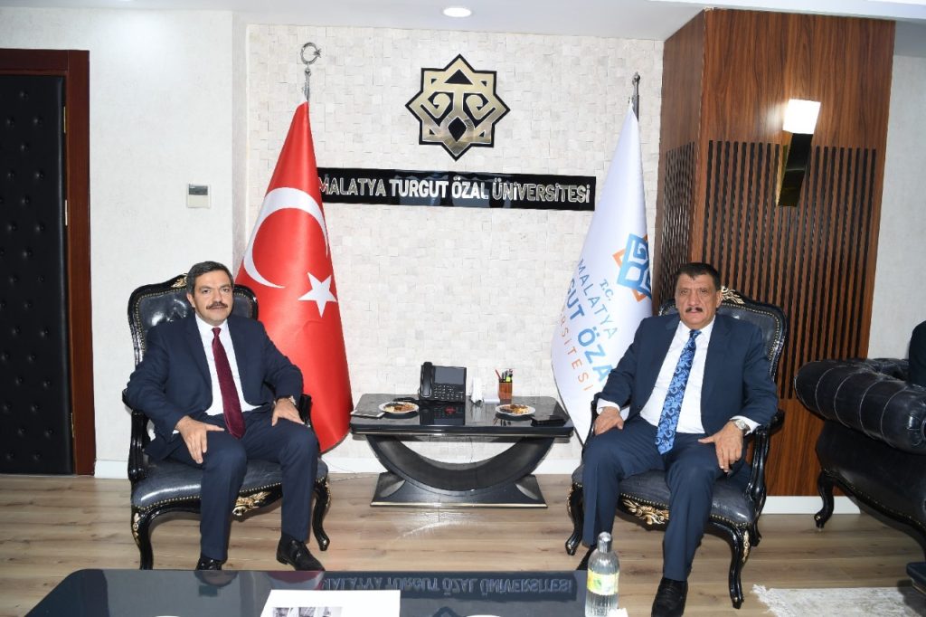 Başkan Gürkan, Rektör Bentli’ye hayırlı olsun ziyaretinde