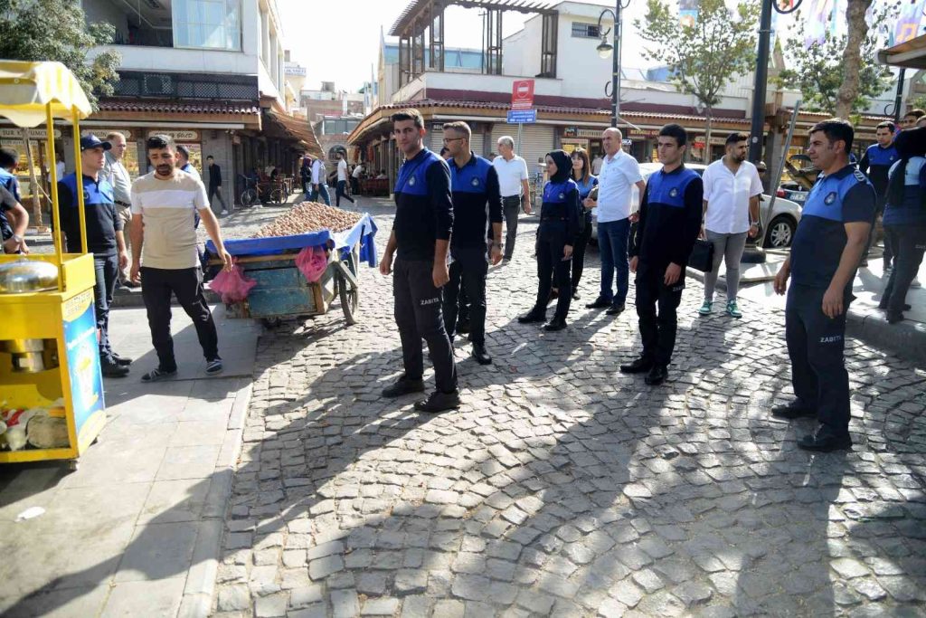 Diyarbakır’da kaldırım işgallerine denetim