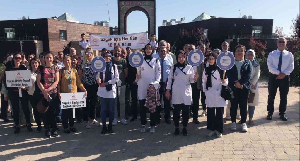 Elazığ’da Dünya Yürüyüş Günü etkinliği