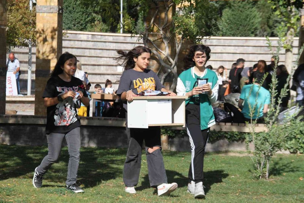 Elazığ’da sokak hayvanları için ev yapıldı