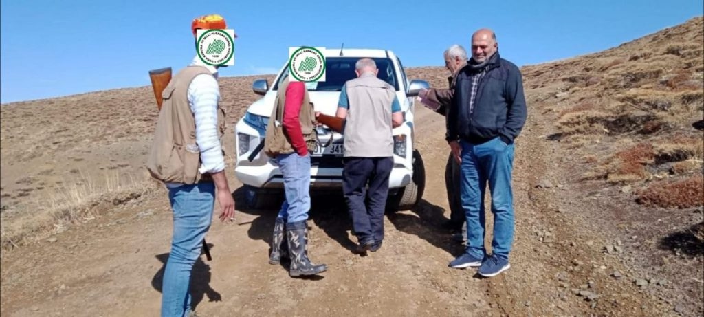 Elazığ’da yasadışı avcılık yapan 3 kişiye idari işlem uygulandı