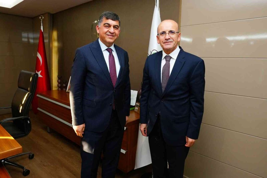 Eski Başbakan Yardımcısı Mehmet Şimşek’ten Başkan Fadıloğlu’na ziyaret