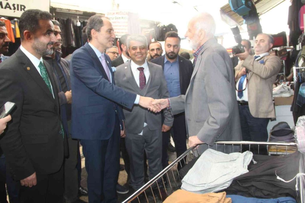 Fatih Erbakan’dan esnaf ziyareti