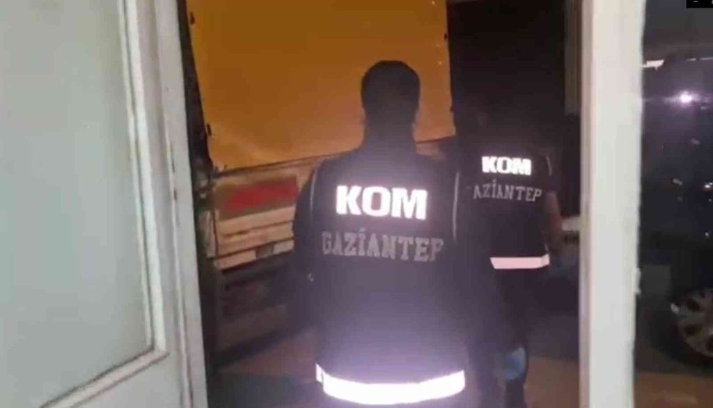 Gaziantep’te 4 milyon 40 bin makaron ele geçirildi