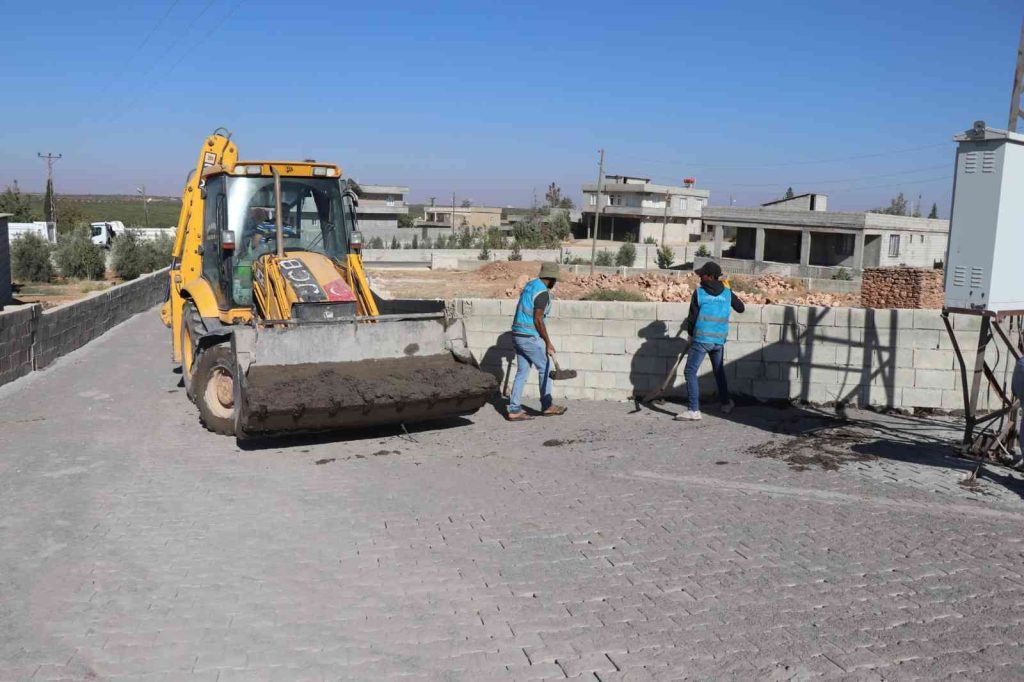 İkiz Mahallesinde üst yapı çalışmalarını tamamlandı