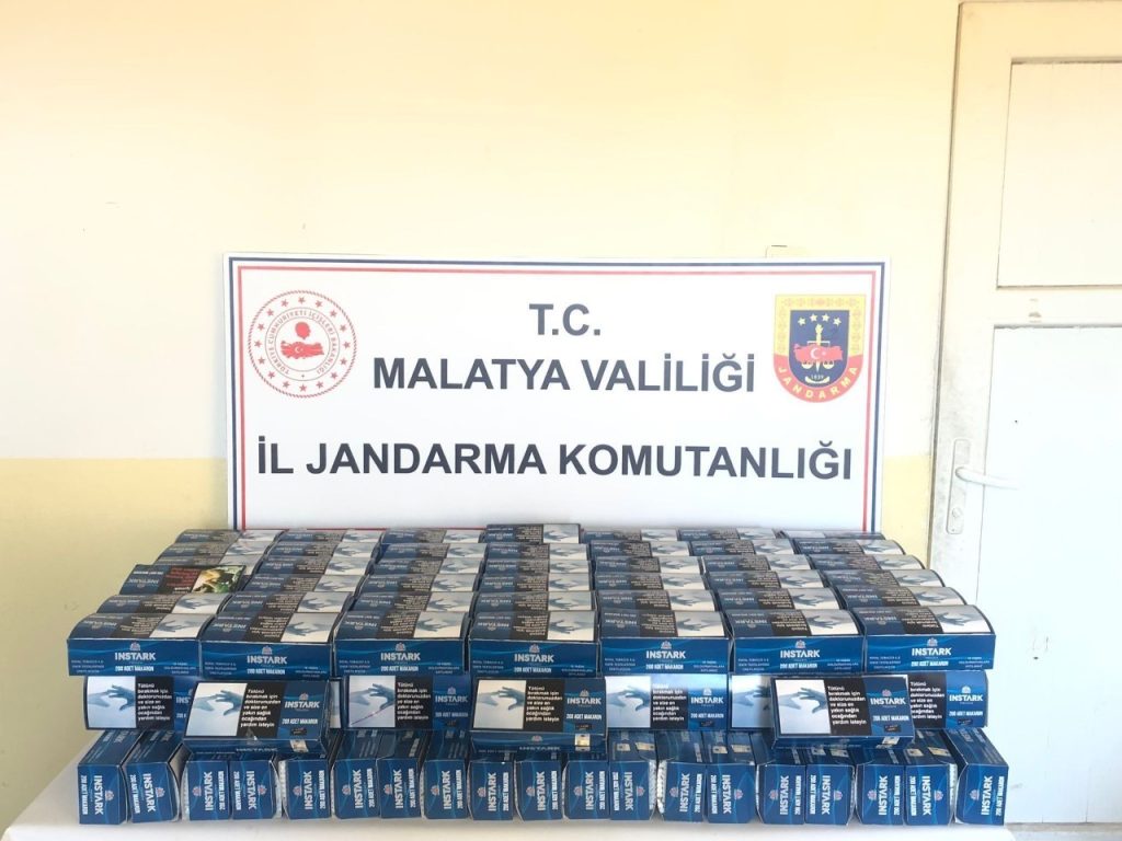 Kaçak sigaralar kontrole takıldı
