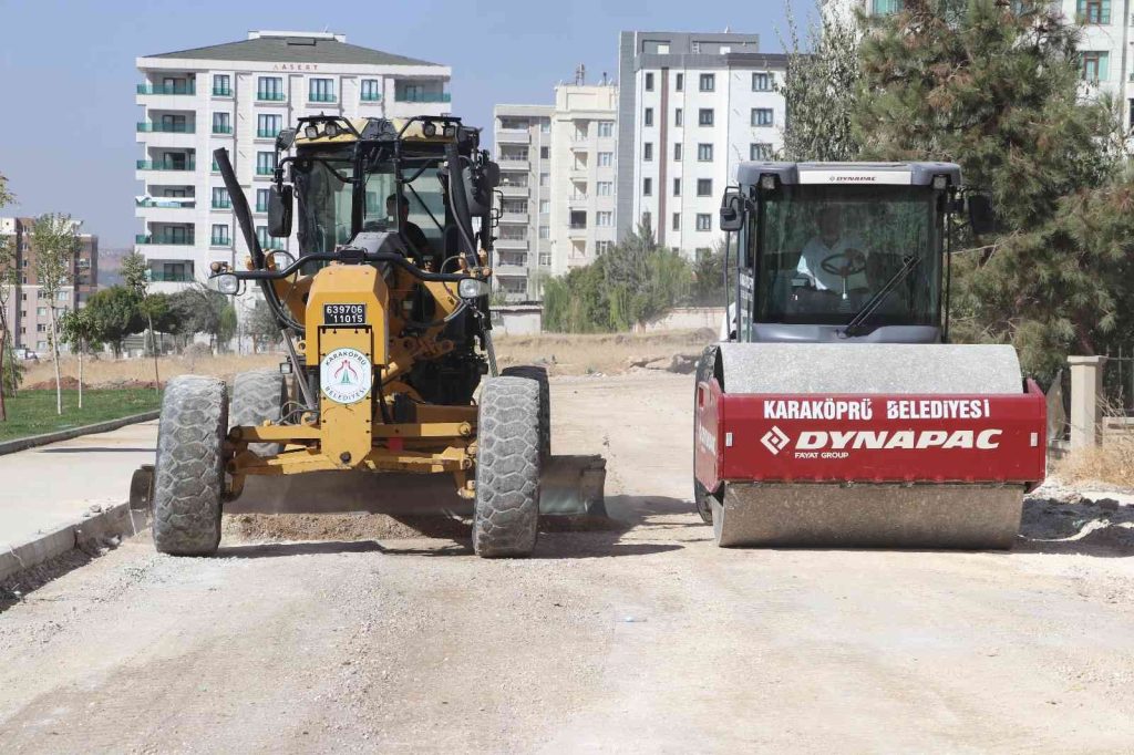 Karaköprü’de yol ağı genişliyor