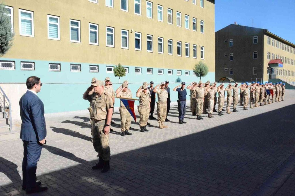 Kaymakam Başar, jandarma ile bir araya geldi