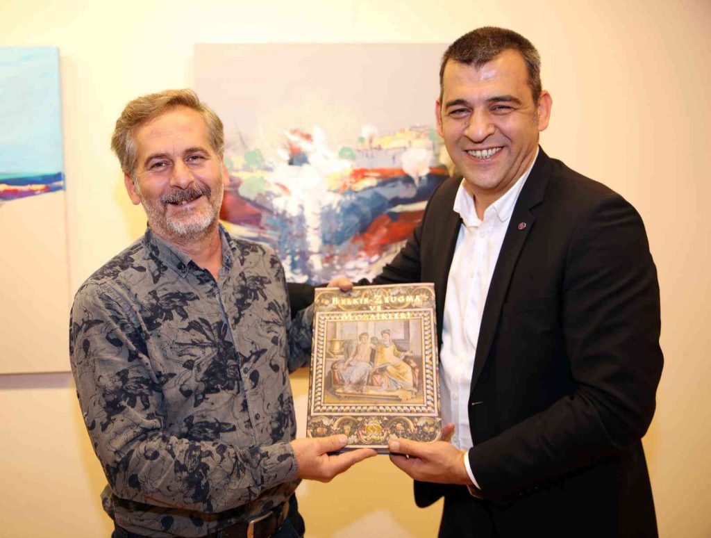 SANKO’da “yansımalar” temalı resim sergisi açıldı