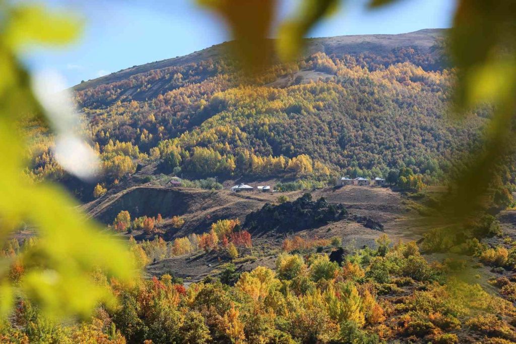 Sonbahar renklerine bürünen Tunceli’de doğa, görsel şölen sunuyor