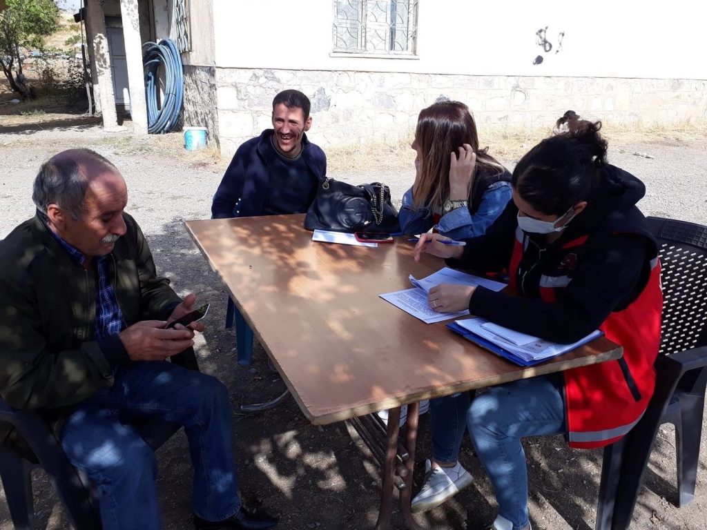 Tunceli’de Sosyal Hizmet Merkezi hane ziyaretlerini sürdürüyor