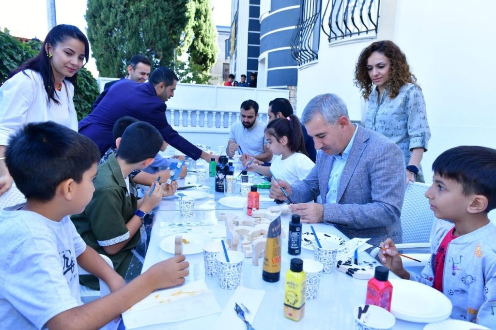 Yeşilyurt’ta ahşap boyama etkinliği