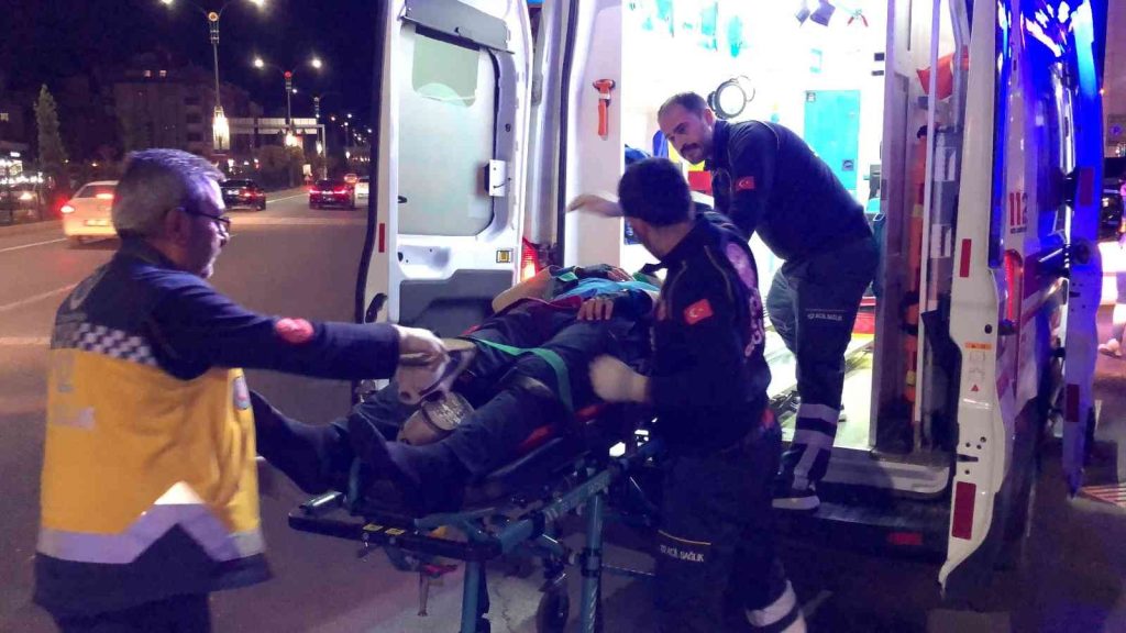 Elazığ’da aracın çarptığı bisikletli yaralandı