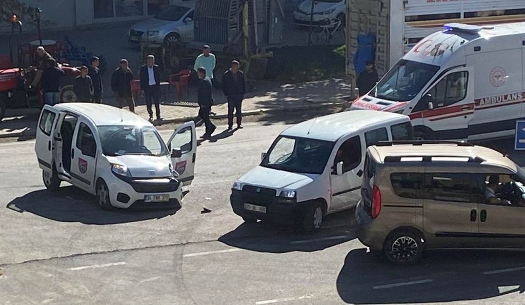 Kovancılar’da trafik kazası