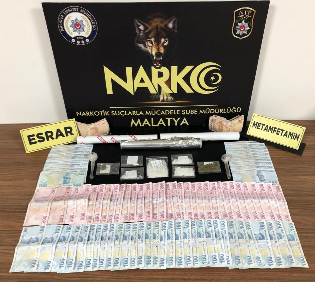 Malatya’daki uyuşturucu operasyonunda 9 tutuklama