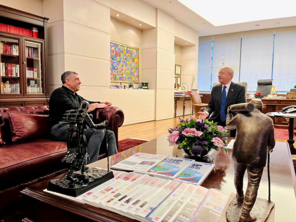 Milletvekili Erol, Genel Başkan Kılıçdaroğlu ile bir araya geldi